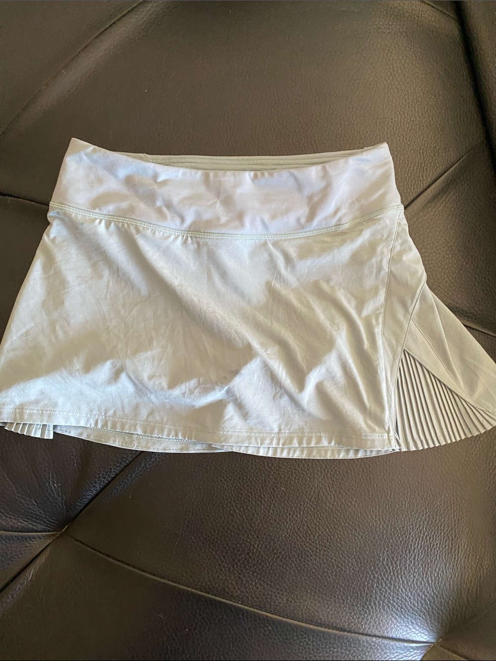 lululemon athletica White Pleated Side Skirt